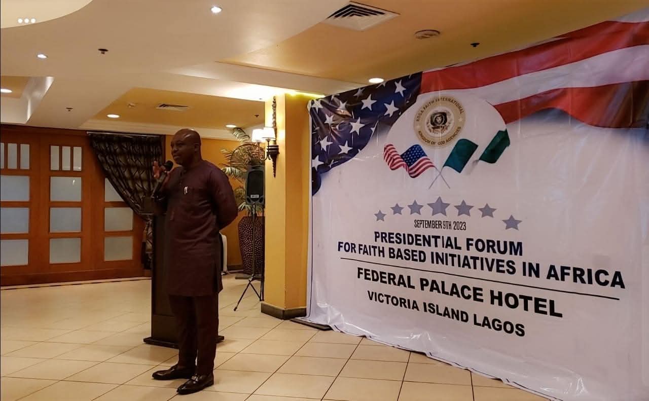 Delegates gathered at the Maiden Edition of the Presidential Forum for Faith-Based Initiatives in Africa, Federal Palace Hotel, Lagos